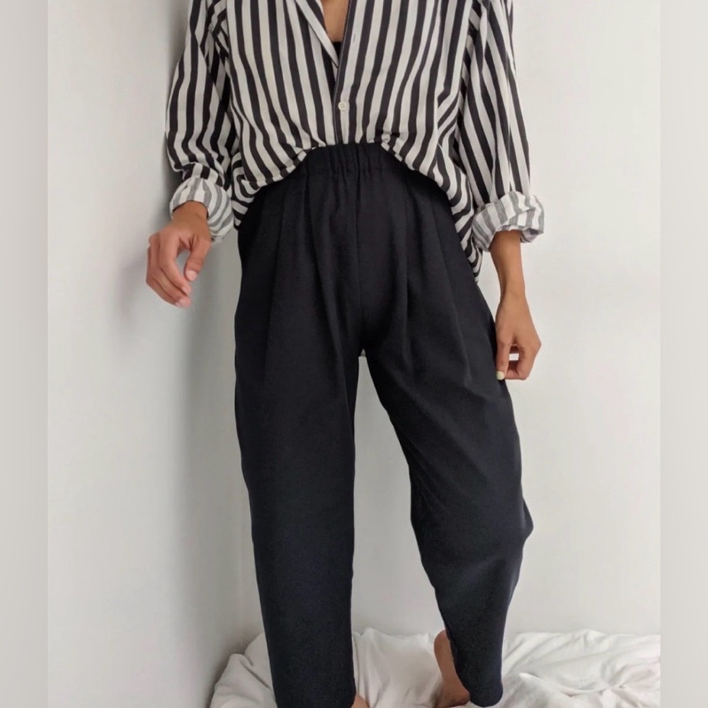 Na Nin Raw Silk Pant